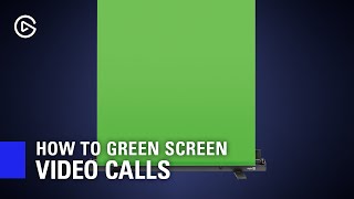 How to Green Screen Video Conference Calls [upl. by Riggall]