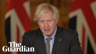 Boris Johnson holds UK coronavirus briefing – watch live [upl. by Htabazile]