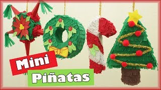 Mini Piñatas Navideñas [upl. by Porett668]