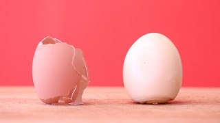 How to Peel an Egg in under 10 Seconds 3 Methods [upl. by Spillar]