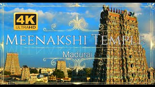 Madurai Meenakshi Amman Temple in 4k  History  Sculptures [upl. by Naitirb84]