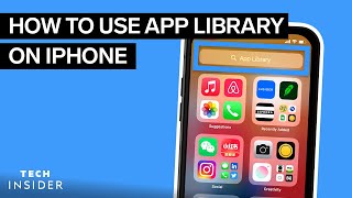 How To Use App Library On iPhone [upl. by Cas26]