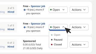 How to Manage Your Job Posts on Indeed  Indeed SMB [upl. by Aikemaj243]