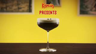 The perfect Espresso Martini recipe  Kahlúa [upl. by Eadith800]