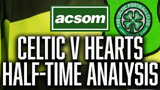 CELTIC v Hearts  LIVE HalfTime Analysis  A Celtic State of Mind  ACSOM [upl. by Lupiv]