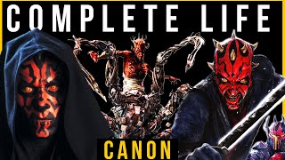 Darth Maul COMPLETE Life Story Canon 2020 Part 1 [upl. by Nnainot]