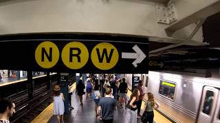 ⁴ᴷ The Busiest NYC Subway Station Times Square–42nd StreetPort Authority Bus Terminal [upl. by Wilhide]