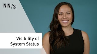 Usability Heuristic 1 Visibility of System Status [upl. by Retsof]