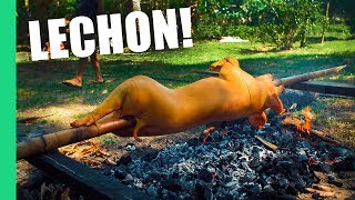 Crashing a Fiesta in the Philippines Lechon Adobo Eel [upl. by Nalon]