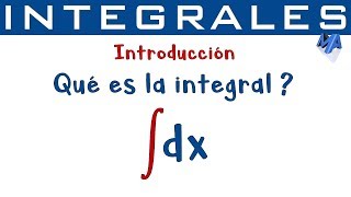 Integrales  Introducción [upl. by Landan]