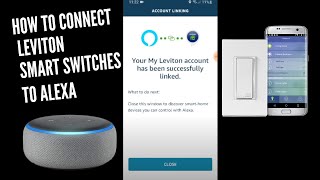 How To Connect Leviton Switch To Alexa [upl. by Gib]