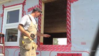 How To Install A Window New Construction [upl. by Atirec]