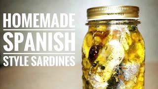 Spanish Style Sardines Recipe by Michelles Kitchen [upl. by Adnoel]