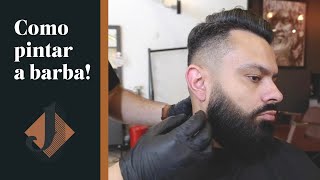 Como Pintar a Barba Sem Ficar Artificial [upl. by Sinne586]