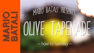 How to Make Olive Tapenade [upl. by Sldney337]