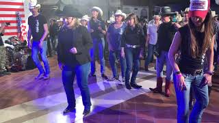 COWBOY Line Dance  Dance amp Teach [upl. by Anerbes]