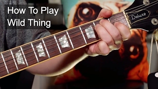 Wild Thing Tone Loc Guitar Lesson [upl. by Naihs]