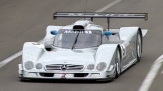 24 Hours of Le Mans 1999  Peter Dumbrecks Shocking Mercedes flip [upl. by Krasner682]