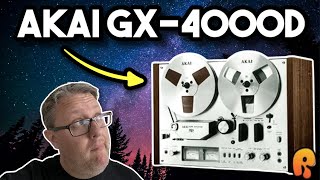 Akai GX4000D Reel To Reel  Review amp Test [upl. by Rosabel]