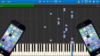 iPHONE RINGTONES IN SYNTHESIA [upl. by Shipley984]