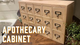 Building Apothecary Drawers [upl. by Eleahcim]