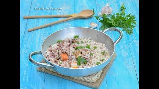 Risotto ai frutti di mare surgelati  Facile veloce e buono  Ricette che Passione [upl. by Richards]