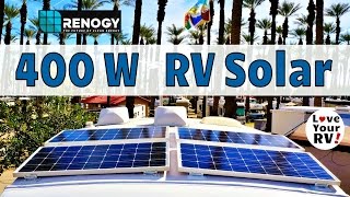 Upgrading My Renogy RV Solar System to 400 Watts [upl. by Aremahs]