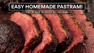 EASY Homemade PASTRAMI Step by Step to Perfect DIY Pastrami [upl. by Mohr]