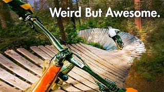 The WEIRDEST Bike Park [upl. by Enialahs]