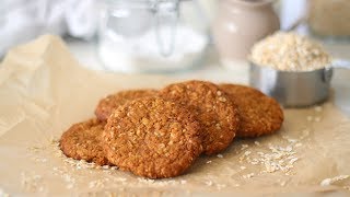 ANZAC Biscuits Recipe  Recipes by Carina [upl. by Ecirtahs]