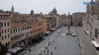 🔴 Recorded live footage from Piazza Navona  Rome  Live Cameras from the world [upl. by Franklyn967]