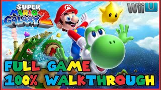 SUPER MARIO GALAXY 2 Full Game Walkthrough 100 Playthrough  ALL 242 STARS 60fps Wii U [upl. by Karyn]