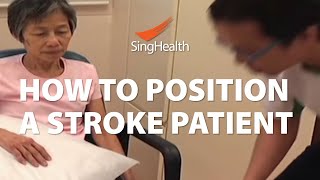 How To Position A Stroke Patient [upl. by Gittel]