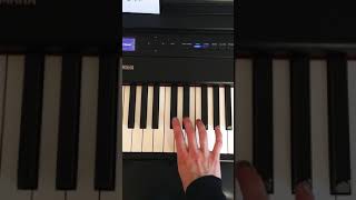 G Sharp Melodic Minor Piano Scale shorts [upl. by Idell]