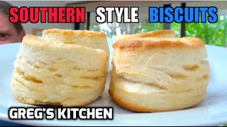 HOW TO MAKE BISCUITS  3 Ingredients  Gregs Kitchen [upl. by Aimek]