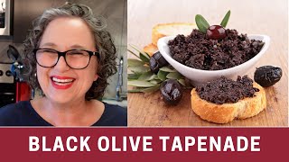 How to Make Black Olive Tapenade  The Frugal Chef [upl. by Sanalda310]