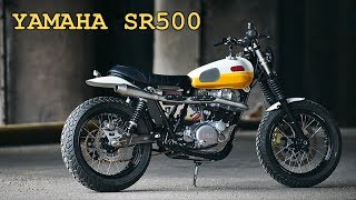 YAMAHA SR500 SCRAMBLER [upl. by Kerwinn694]