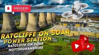 RATCLIFFEONSOAR POWER STATION DRONE FLYOVER [upl. by Loss]