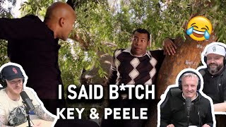 Key amp Peele  I Said Btch REACTION  OFFICE BLOKES REACT [upl. by Haramat495]