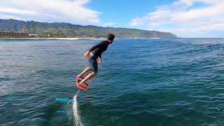 Hydrofoil Surf Heaven in Hawaii [upl. by Centeno]