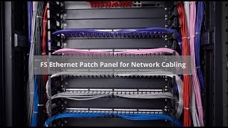 Cat5eCat6 Patch Panel and Blank Ethernet Patch Panel  FS [upl. by Yearwood721]