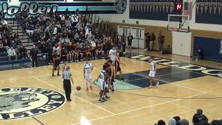 HS Basketball VAR Cal High vs Dougherty Valley 1722 [upl. by Eibob222]