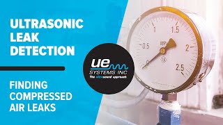 Ultrasonic Leak Detection  Finding Compressed Air Leaks [upl. by Kcirdes]