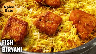 FISH BIRYANI  FISH TIKKA BIRYANI  FISH BIRYANI RECIPE [upl. by Schuster964]