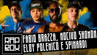 Fabio Brazza  Nocivo Shomon  Eloy Polemico  Spinardi  quotEstopimquot Rapbox Ep 103 Prod Leo Casa1 [upl. by Lalo]