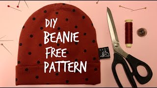 Sew an easy beanie in 15 minutes [upl. by Brelje]