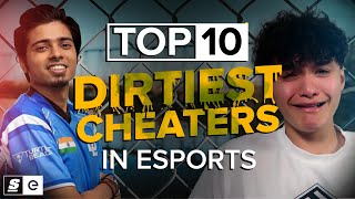 The Top 10 Dirtiest Cheaters in Esports Who Got Destroyed [upl. by Aneled]