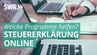 Steuererklärung  Welche PCProgramme helfen am besten  Marktcheck SWR [upl. by Haseefan]