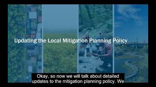 Updated Local Mitigation Planning Policy Review [upl. by Rotow]