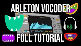 Ableton Vocoder Tutorial [upl. by Koval]